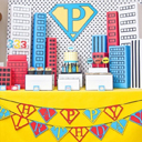 Superheroes party theme - thumbnail image