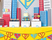 Superheros party theme - thumbnail image